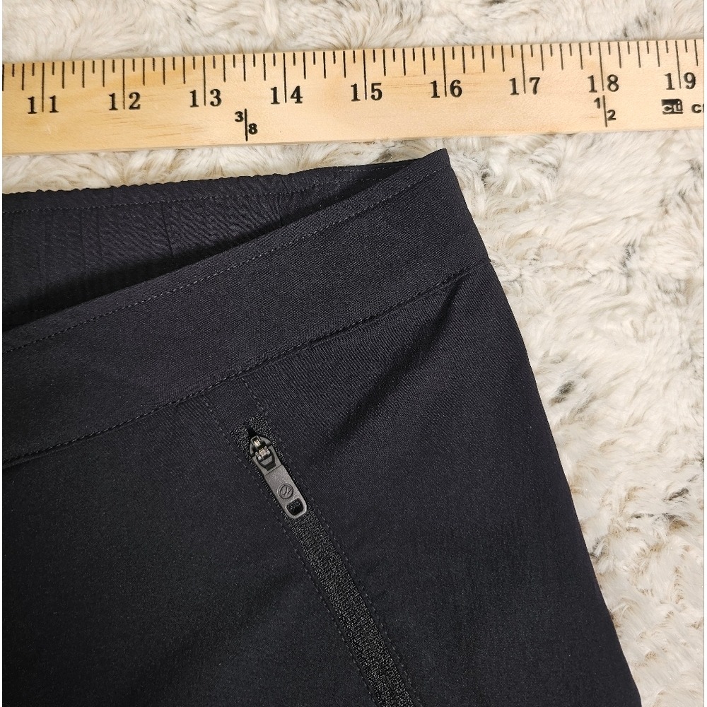 NWT CRZ YOGA Straight leg jogger pants.  Size 12 or Lg Black - Picture 4 of 10